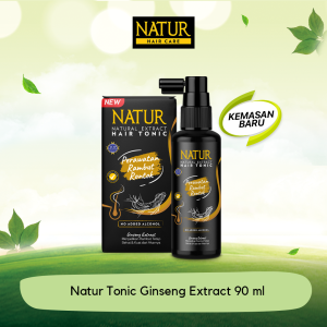 Natur Conditioner Ginseng + Olive Oil -165ml / Hair Tonic Ginseng 90ml Original Halal BPOM