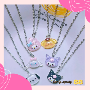 K52 Kalung Wanita Rantai Sanrio Liontin Karakter Kartun