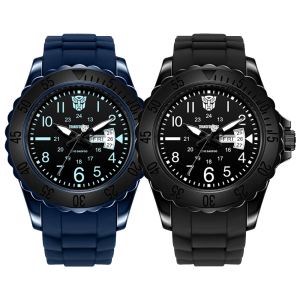 (44 มม.) แท้ 100% TRANSFORMERS นาฬิกาสำหรับเด็กควอตซ์นาฬิกากันน้ำกันกระแทกของขวัญวันเกิดคริสต์มาสของขวัญ 5371