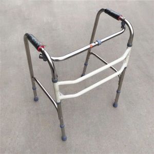 Walker Potty Seat Wheel Seat Elderly Commode Chair Non-Slip Thickened Commode Folding Height Adjustable Chair