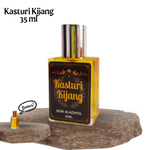 Parfum Kasturi Kijang Parfume Murni Minyak Wangi Arab Non Alkohol 35 ml Spray