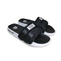Dj style -  Fashion Oval Distro Sol Putih - Sandal Slide Pria Distro Karet - Sendal SELOP PRIA Wanita Korean Style Kekinian 2024. 