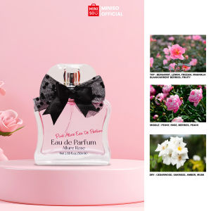 Miniso Parfum Wanita Pink Allure Eau de Parfum Womens Perfume EDP Aroma Yang Tahan Lama 50ml