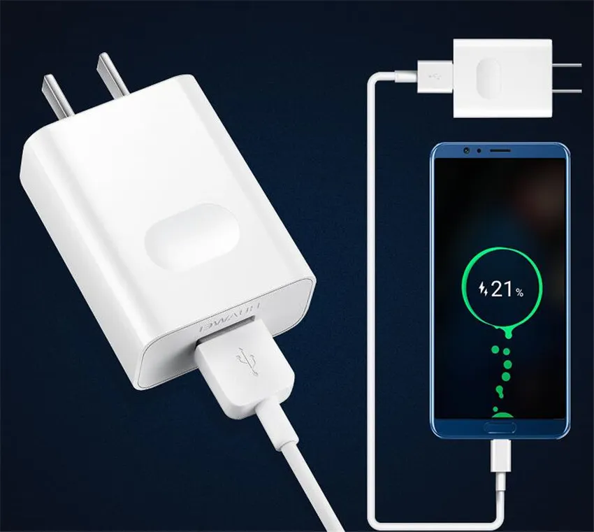 Original HUAWEI Fast Charger 5V/2A for Smart Phone with Micro USB Cable