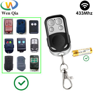 WenQia 433MHz Clone Type Remote Auto Gate Garage Door Copy Duplicator 4 Buttons Transmitter Automatic door strong copy remote control