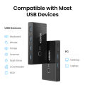 UGREEN Adaptor USB HUB 4 Port Sharing Switch Box USB 2.0 / 3.0 for PC Laptop. 