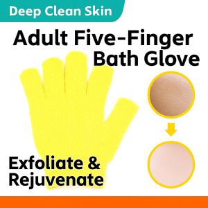 Exfoliating Bath Washcloth Body Scrub Shower Towel Exfoliate Glove Towel Shower Clean Scrubbing Towel Scrubber