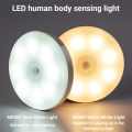Stick Tap Push Lamp Night Light USB ชาร์จ Stick-on Push Light ไร้สายตู้เคาน์เตอร์ LED. 