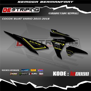 (cod) striping minimalis vario led 125 150 kode la0898