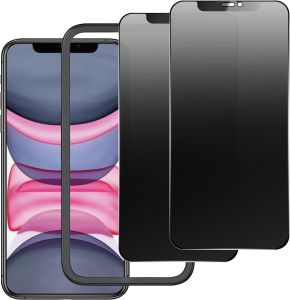 Matte Privacy Screen Protector for iPhone 11 and iPhone XR Screen Protector Anti-Glare Tempered Glass Film Smooth and Responsive Touch Anti-Scratch Glass