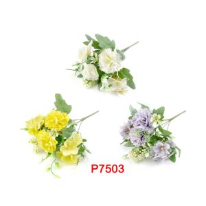 FA P7503 Bouquet Bunga Rose Hias Artifisial Dekorasi Rumah Kantor Hotel Pernikahan