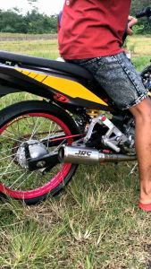 Knalpot JRC Sarangan Setengah Model SC: Aksesoris Knalpot Motor Berkualitas