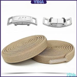 Yiha เชือกรองเท้าแบบไม่ต้องผูก แบบยืดหยุ่น Shoelace