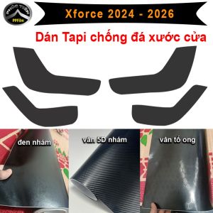 Tapi cửa Xforce 2024 - 2025 - Miếng dán chống đá trầy xước bên trong cửa ô tô Xforce chất liệu decal