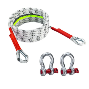 🚨【3-18 TON】Heavy Duty Car Tow Rope - Emergency Towing Cable for SUV/Truck/Pickup | Industrial Hooks + Reflective Strips (5M/8M) Rescue & Recovery Kit (AAA Rating)