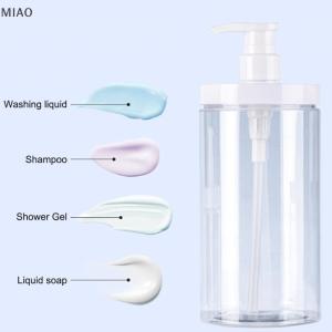 【Special price】💟💝MIAO ขวดจ่ายสบู่ขนาด100-800มล. ขวดเจลอาบน้ำแชมพูขวดโลชั่นแบบปากกว้างสามารถเติมได้ขวดเจลล้างมือสำหรับห้องน้ำ