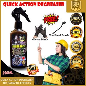 🔥 1PC 250ML QUICK ACTION DEGREASER PV17 SHOP PURE ENGINE DEGREASER SOLUBLE WATER DEGREASER ENGINE CLEANER BRIGHTENER & CHAIN CLEANER ENGINE DEGREASER CARBON REMOVER ENGINE AND DEEP CLEANING NON-CORROSIVE ALUMIUM BRIGHTENER MOTORCYCLE DEGREASER ORIGINALPR