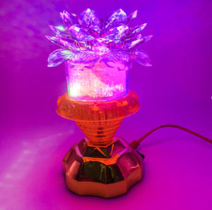 ĐÈN THỜ QUAN ÂM - SEN XOAY 2 - THỜ TƯỢNG PHẬT - THỜ CÚNG - ĐÈN 2 CHẾ ĐỘ: XOAY - ĐỨNG YÊN