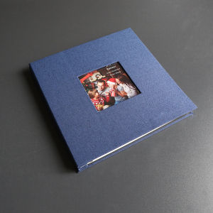 SG Gadget® Linen DIY Self Adhesive Photo Album Photo Book Scrapbook Wedding/Baby Album 3R/4R/5R Birthday Gift Anniversary