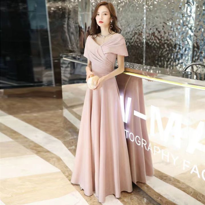 Glary Star Evening Dresses Women's Banquet President Style Elegant Celebrity  Temperament Dinner
