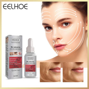 Eelhoe Anti Aging Collagen Serum Collagen Fast Wrinkle Face Serum Lifting Firm Fade Remover Fine Lines Anti-Aging Essence Whiten Brighten Nourish Skin Care Anti Wrinkle Hyaluronic Acid Anti Aging Collagen Whitening Moisturizing Face Care