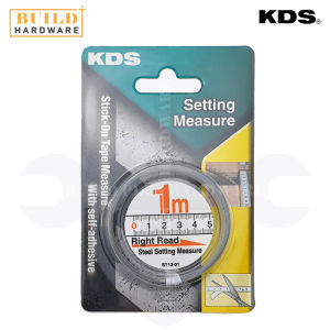 KDS Setting Measuring Tape 1M/2M/5M Right Hand Read | Stick-On Tape Measure self-adhesive Pita Pengukur ST13
