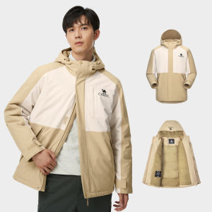 Áo khoác Camel cotton chống nước chống gió mới cho nam Áo khoác trượt tuyết mùa đông