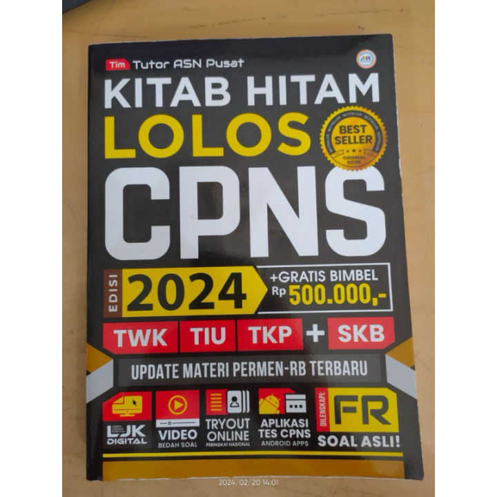 Buku Kitab Hitam Lolos Cpns Lazada Indonesia