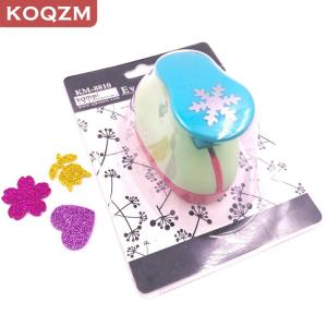 [COD] KOQZM KITCHEN Large Diy Paper Cut Foam Maker Puncher Scrapbook Flowers Punch Labor Saving Children Hole Punch Embossing DIY Craft Hole Punch