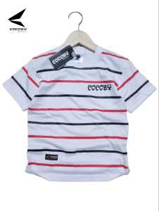 PROMO SPESIAL || Kaos anak distro anak laki laki kaos salur atasan kaos fullvrin karakter KaosOke-T-Shirt Kaos Polos Anak Laki-laki Lengan Pendek Cotton 30s - kaos anak laki laki ( bisa bayar di tempat