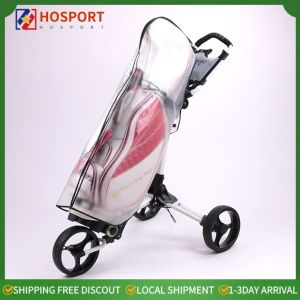 Durable PVC Golf Bag Protector - Anti-Static and Waterproof Cover for Golf Poles - Perfect for Outdoor Use