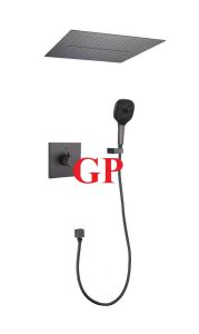 Sen cây âm tường bát gắn tường mạ màu đen - xám - crom cao cấp