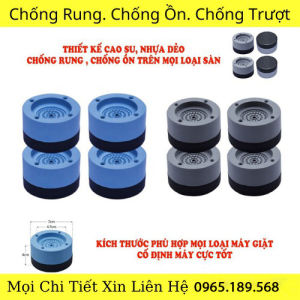 Bộ 4 cái chân chống rung lắc máy giặt hàng thường