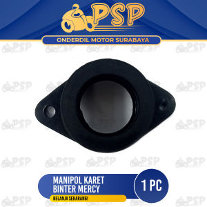 Manipol Karet Binter Mercy - Manipul Manifold Maniful Intake Intek Insulator Kawasaki Binter Merci