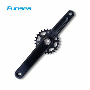 Funsea Crank Dirt Jump ปั๊ม Track Wheelie Cruiser Big BMX Crankset กรวด MTB Chainring Hollow จักรยานอุปกรณ์เสริม170มม. 25T 28T