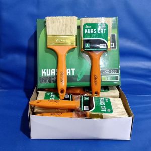 Kuas Tangan Polos Gagang Pvc  Koas Cat Gagang Fiber
