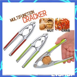 Stainless Steel Crab Cracker Heavy Duty Nutcracker Multifunction Sheller Opener Kitchen Seafood Plier Metal Opener