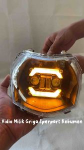 LAMPU DEPAN VEGA FORCE FI DAYMAKER LED 2013 2014 2015