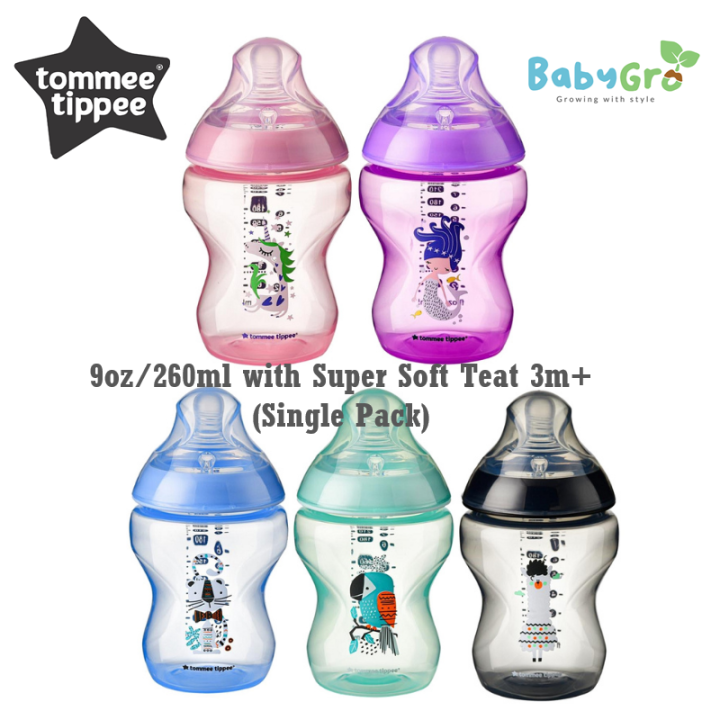 Tommee Tippee CTN PP Super Soft Teat Tinted Bottle 260ml/9oz