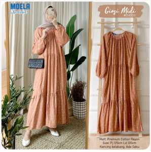 MIDI DRESS GIOSI  LD 120 BY ORIGINAL MOELA BERLABEL