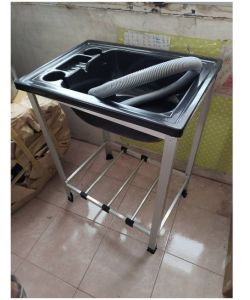 🔥ส่งฟรีทั่วไทย🔥 เตียงสระ สีดำ พร้อม อ่างสระ ขายแยก ขายชุด