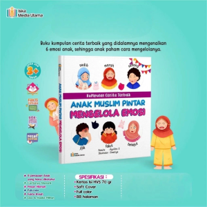 Buku Anak Muslim Pintar Mengelola Emosi - Iska Media