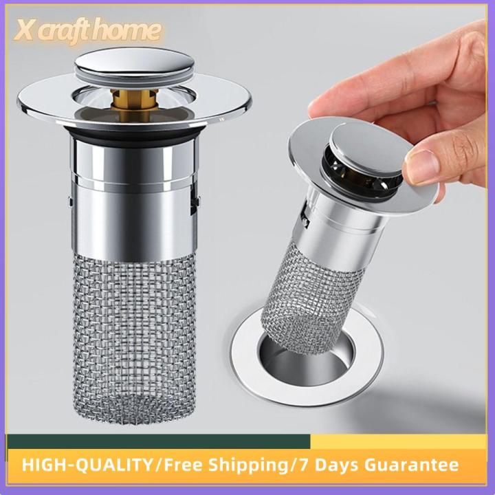 X CRAFT HOME Anticlog Floor Drain Filter Mesh Multifunctional