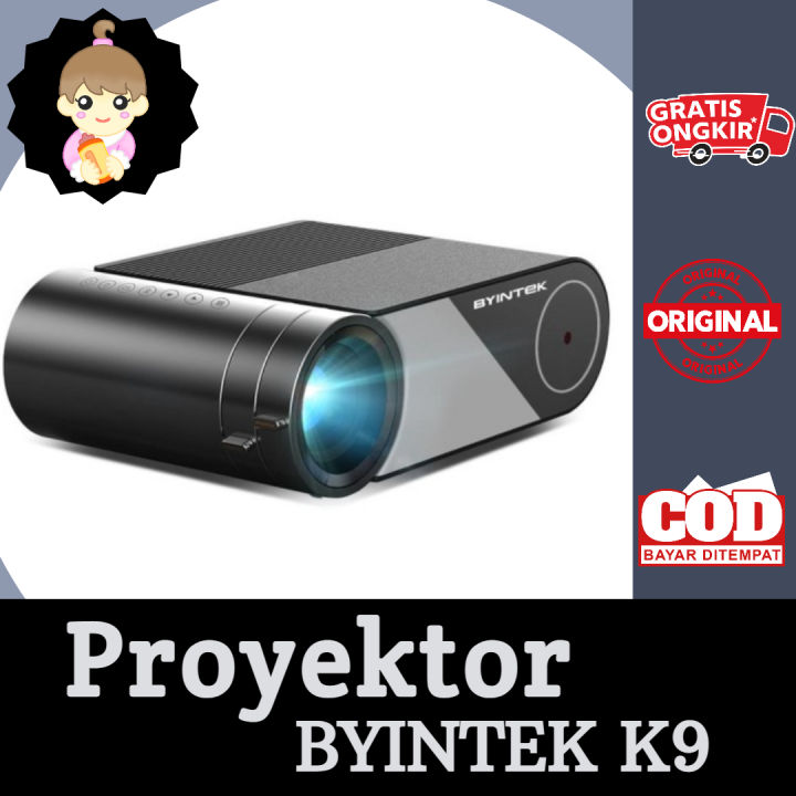 Proyektor K9 Mirroring Full HD | Byintek K9 Mirroring/proyektor byintek ...