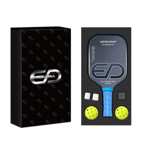 WEISHIDUN Pickleball Paddle | Dual T700 & Kevlar | Hot Press Red/Blue | Pro Gift Set