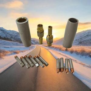 🔥🔥🔥fenglin 5 14Pcs Welding Protective Sleeve Welding Nozzle Tips 15AK Coating Protections Nozzle Coating Protect Welding Tool