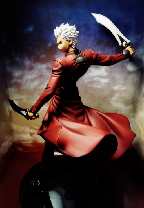 Fate Unlimited Blade Works Archer Emiya Shirou Battle Figure