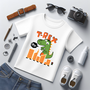Code8.id DTF2 Kaos Distro Harian Anak Laki Laki Karakter Dinosaurus Lucu Best Seller 1 - 10 Tahun