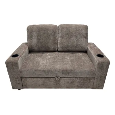 SOFA SOLUTIONS SOFA SOLUTIONS โซฟาเบดรุ่น Rainbow สีน้ำตาล (146x101x96 ซม.)