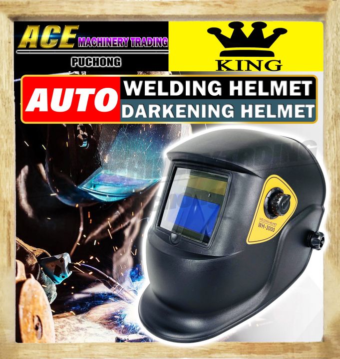 auto darkening welding helmet lazada Hoteche 439003 – Yee Ken Hardware 13 standards Lotus Auto Darkening Helmet Black